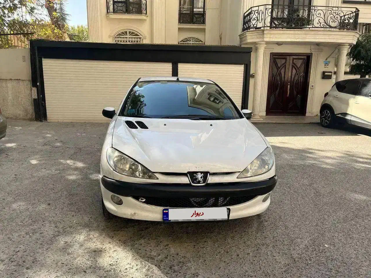 پژو 206 V8 صندوقدار سفید مدل 91|خودرو سواری و وانت|تهران, دزاشیب|دیوار