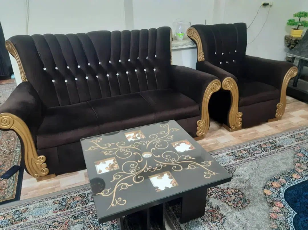 مبل|مبلمان خانگی و میز عسلی|رشت, گلباغ نماز|دیوار