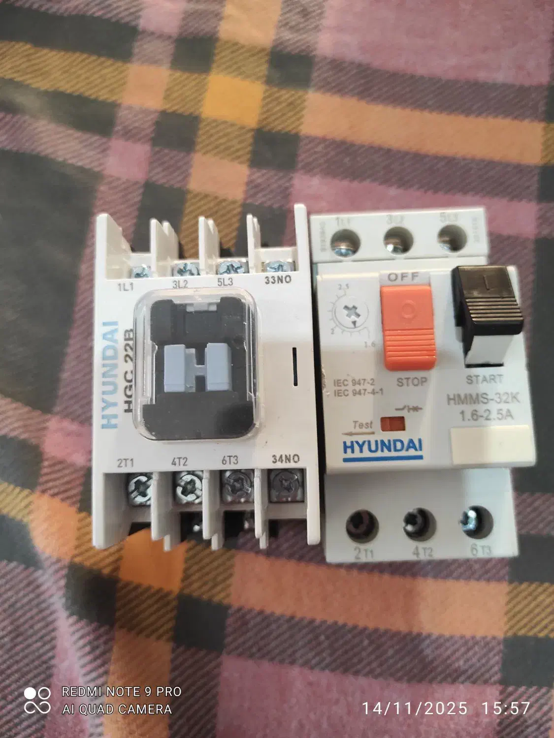 کنتاکتور ۲۲امپر.کلید حرارتی.ترموستات.کنترل فاز|عمده‌فروشی|هشتگرد, شهرک افشاریه|دیوار