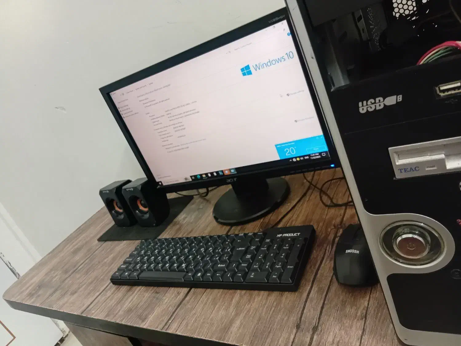 کامپیوتر درحد نو ترتمیز|رایانه رومیزی|چناران, |دیوار