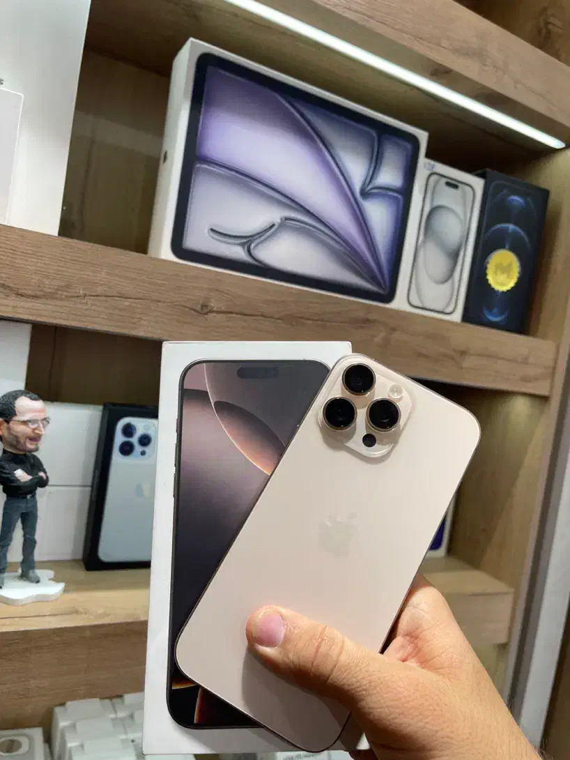 ایفون ۱۶ پرومکس کارکرده با ریجستر|موبایل|بوشهر, |دیوار