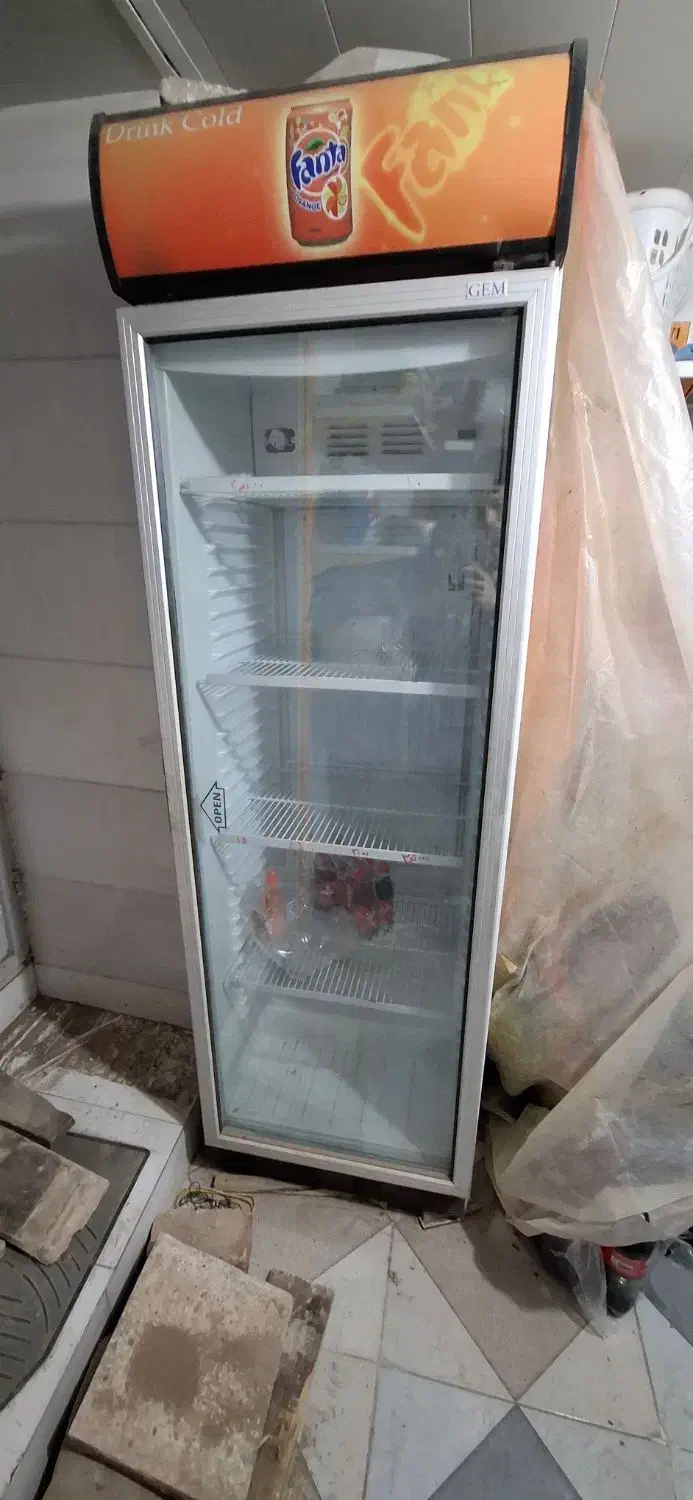 یخچال تک درب ایستاده نوشابه|یخچال و فریزر|زبرخان, |دیوار