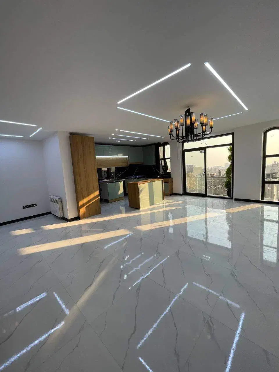 ۱۰۳متر فول طبقات میانی رو به افتاب بدون پرتی|فروش آپارتمان|تهران, سازمان آب|دیوار