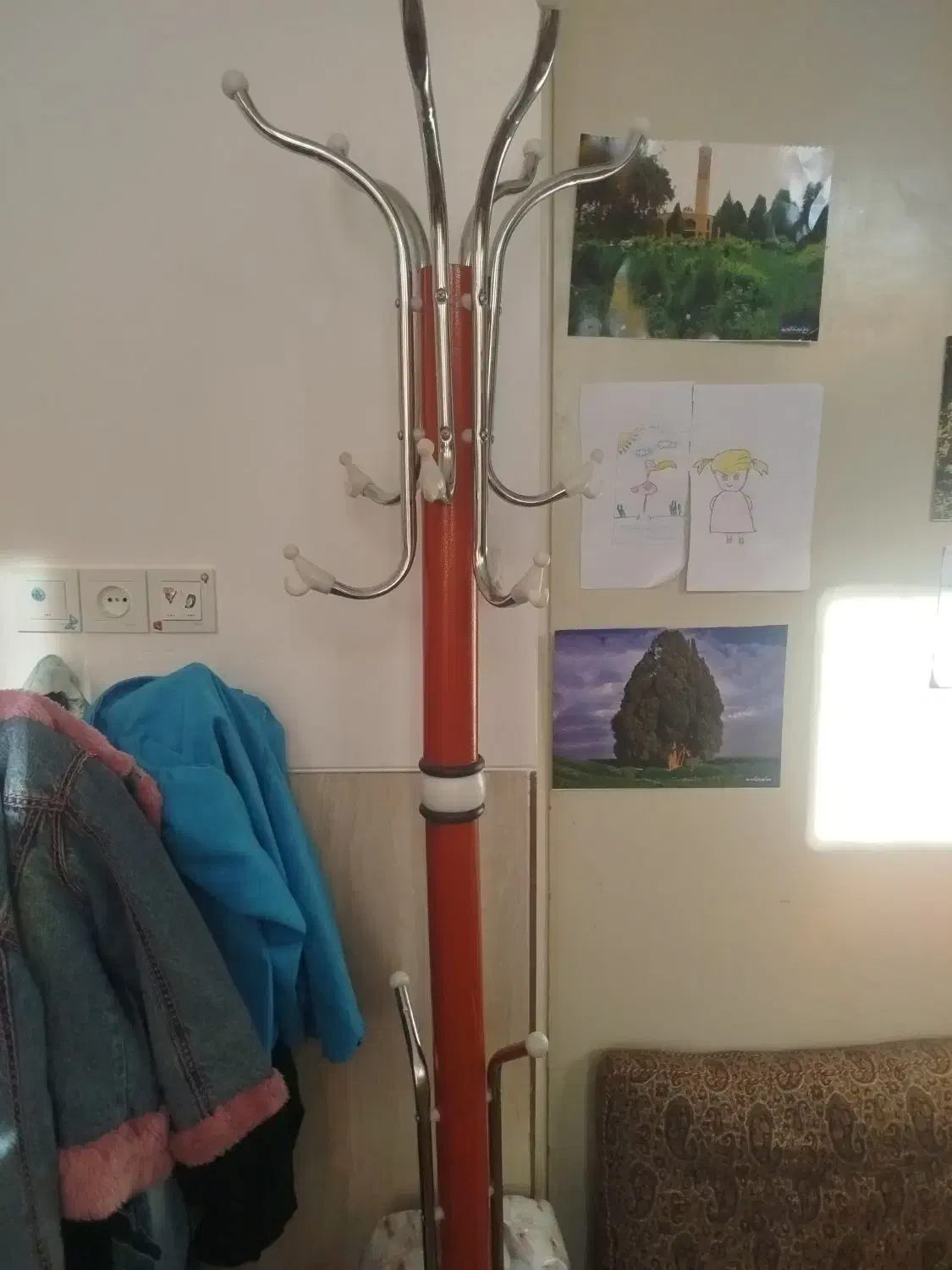 رخت اویز|بندرخت و رختآویز|یزد, |دیوار