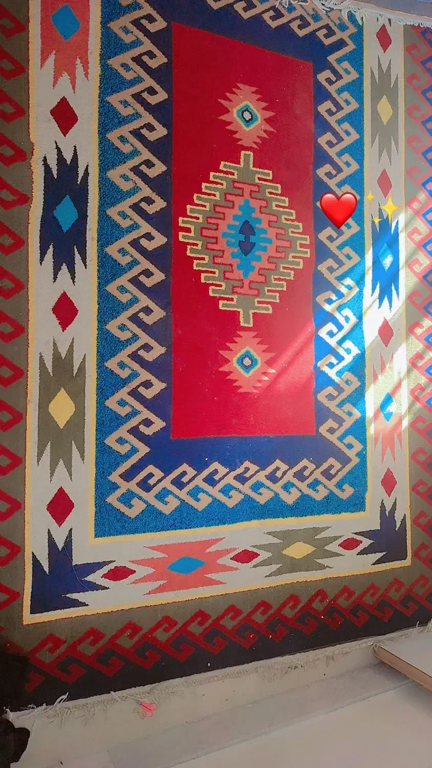 گلیم فرش|فرش|کرمانشاه, |دیوار