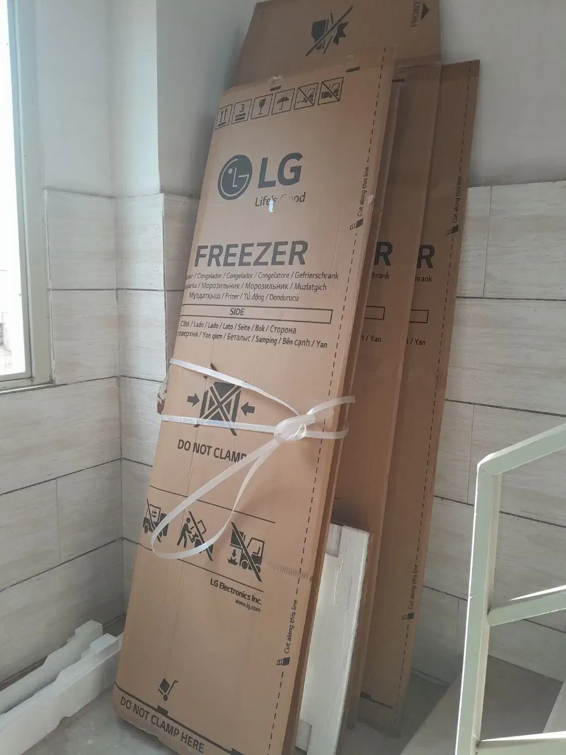 کارتن یخچال دوقلوی LG|یخچال و فریزر|تهران, بریانک|دیوار