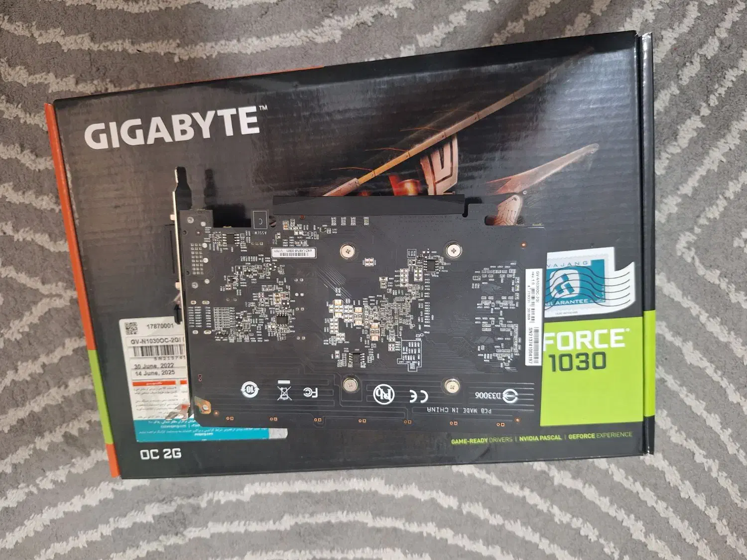 gt 1030 oc gigabyte|قطعات و لوازم جانبی رایانه|تهران, المهدی|دیوار