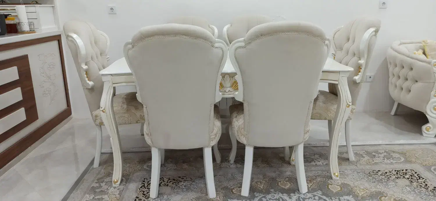 میز ناهار خوری ۶نفره|میز و صندلی غذاخوری|بیرجند, |دیوار