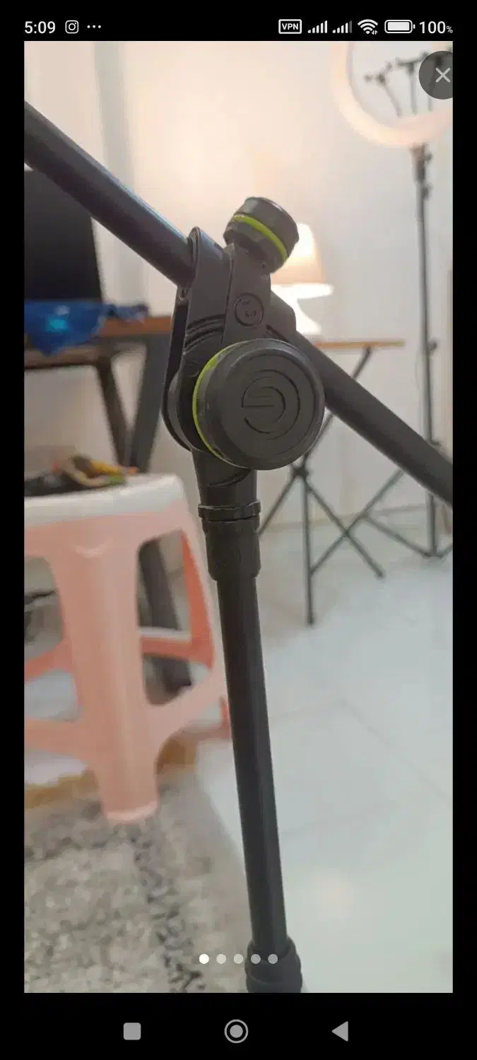 پایه میکروفون قلمی  Gravity درحد|آلات موسیقی|تهران, استاد معین|دیوار