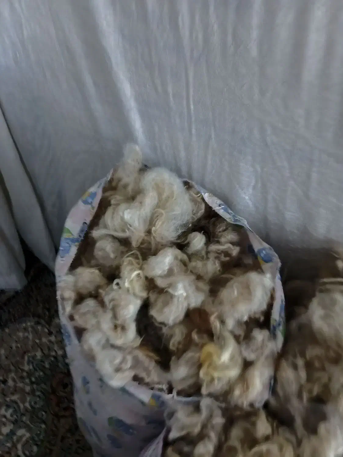 پشم گوسفند|رختخواب، بالش، پتو|شهر ری, جوانمرد قصاب|دیوار