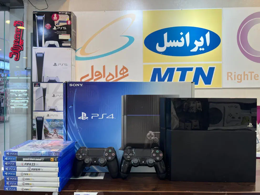 Ps4 Fat 500gig|کنسول، بازی ویدئویی و آنلاین|تهران, فردوسی|دیوار