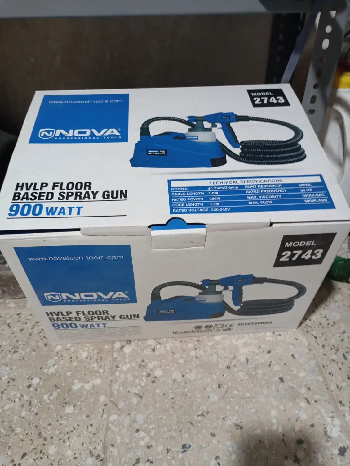 پیستوله رنگکاری برقی|ابزارآلات|دورود, |دیوار