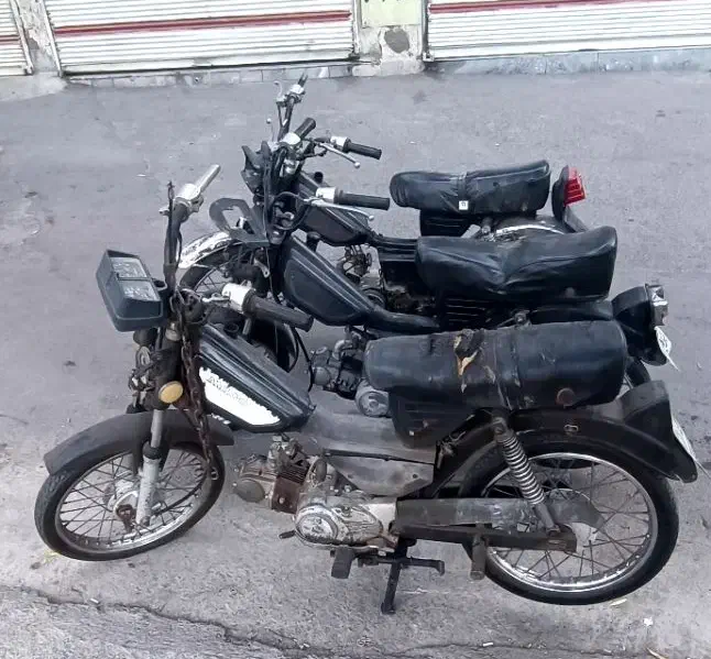 آمیکو ۷۰ مزایده 3تا با هم|موتورسیکلت|تبریز, |دیوار