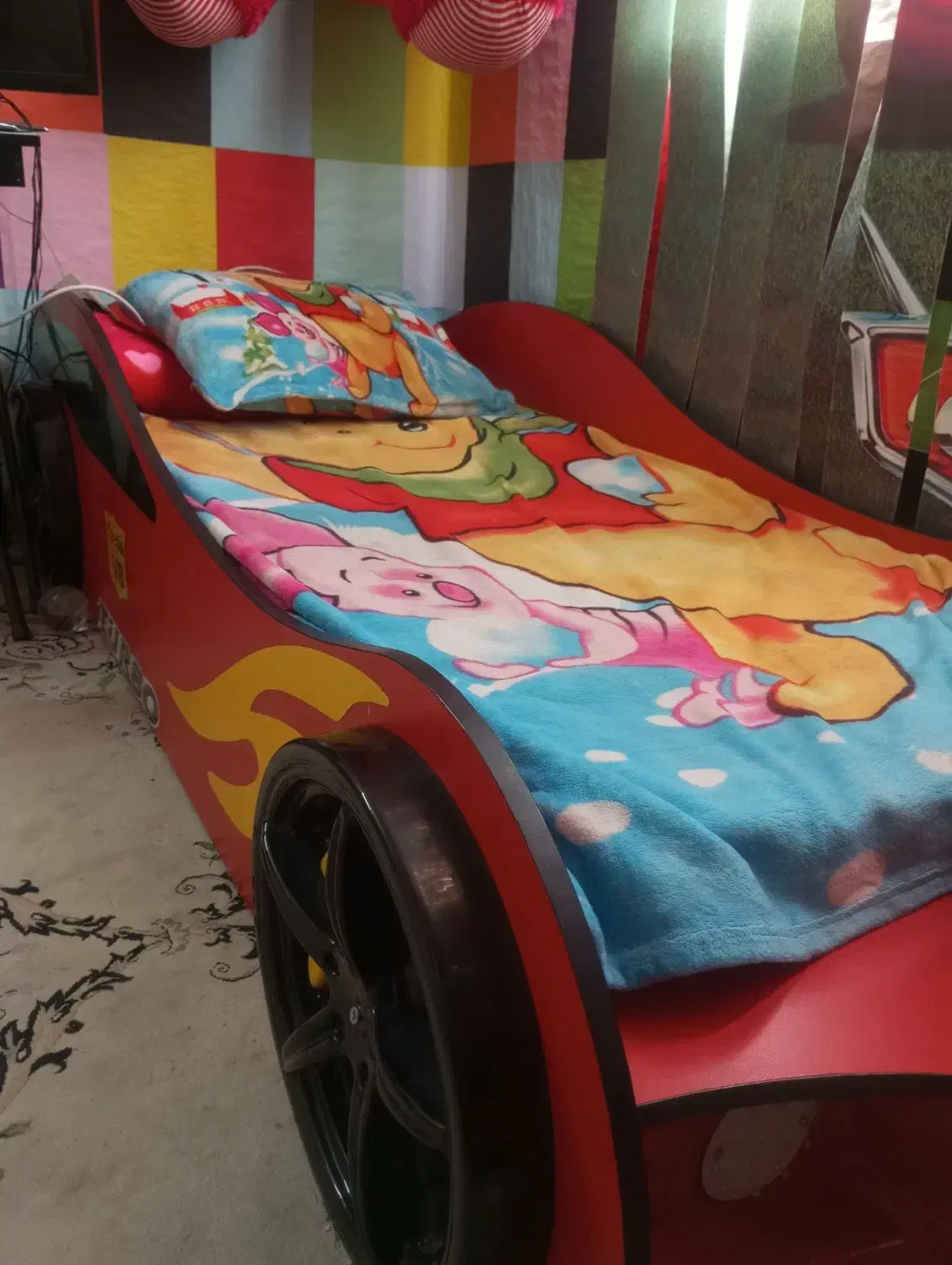 تخت و کمد و تشک در حد نو قیمت همشون باهم|تخت و سرویس خواب|تهران, جیحون|دیوار