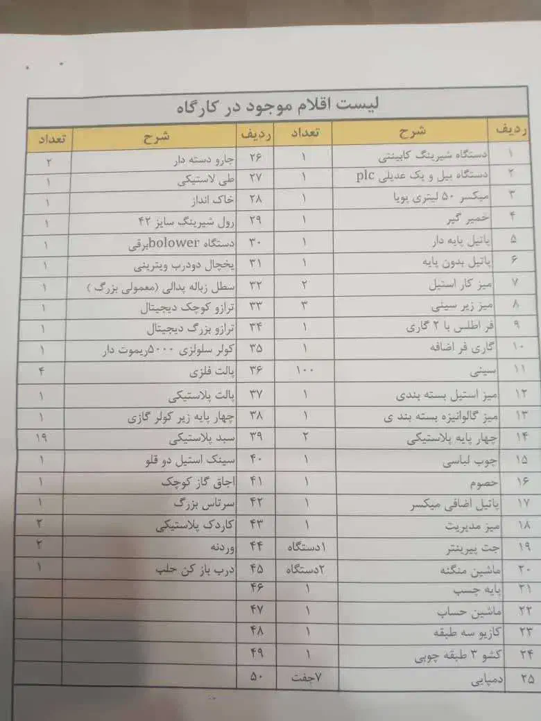 فروش خط تولید کامل نان خوانساری|ماشینآلات صنعتی|خوانسار, |دیوار