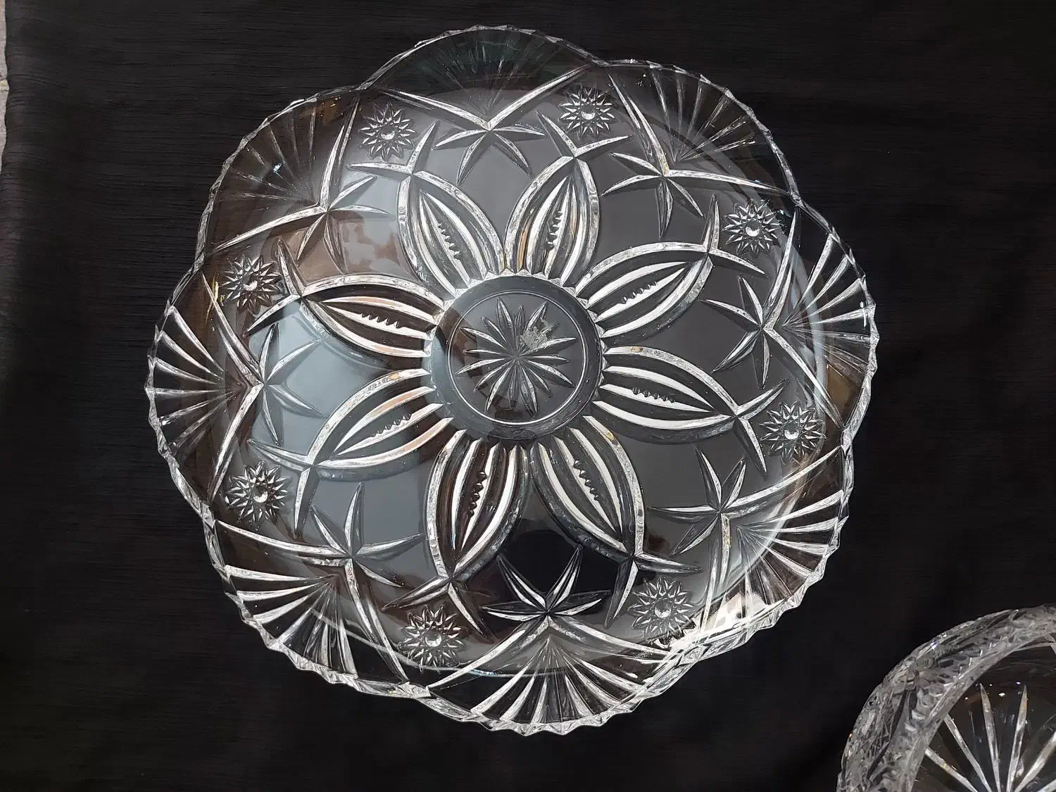 میوه خوری و کاسه و شیرینی خوری کریستال خورشیدی|ظروف سرو و پذیرایی|تهران, صادقیه|دیوار