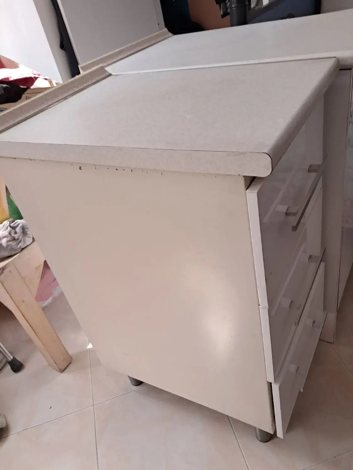 ۲عددکابینت mdfایستاده کاملا نو|کتابخانه، شلف، قفسه‌های دیواری|تهران, آذربایجان|دیوار