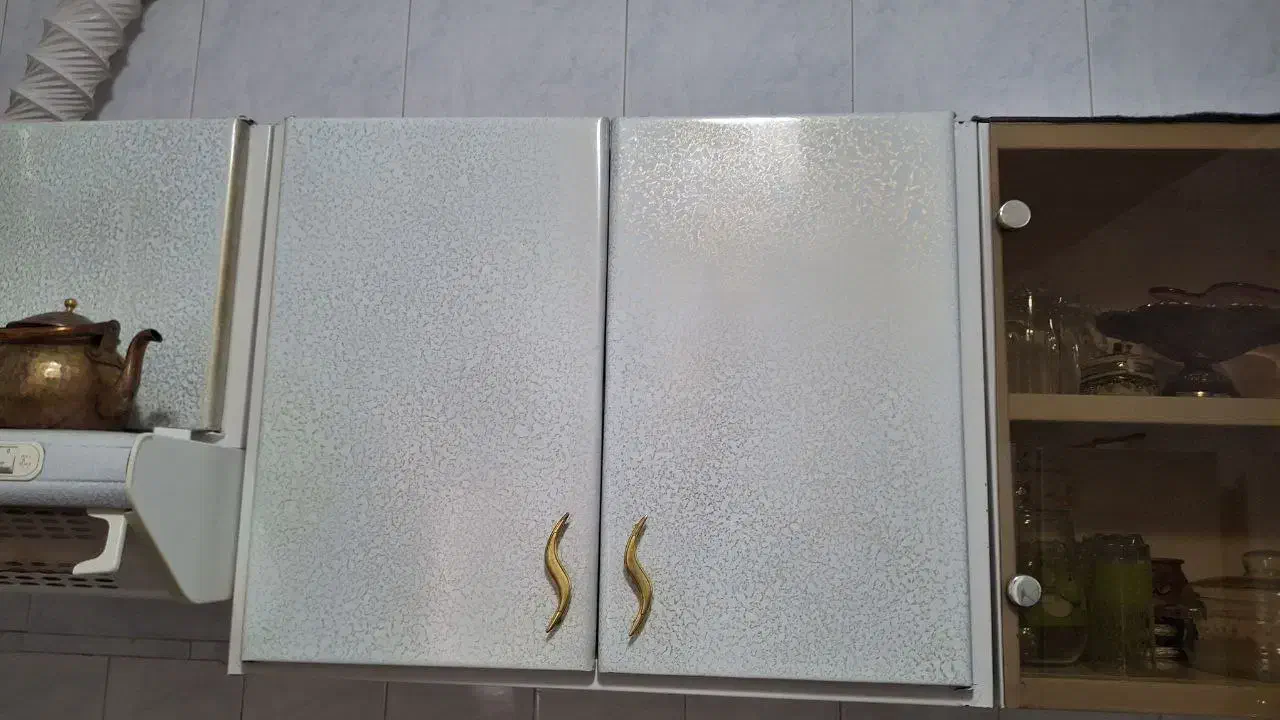 کابینت فلزی بالایی|هود|میانه, |دیوار