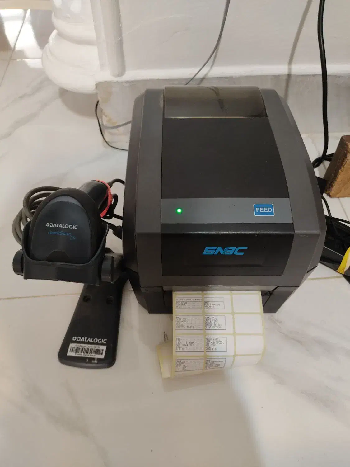 لیبل پرینتر بارکدخوان بارکد خوان دیتالاجیک snbc|پرینتر، اسکنر، کپی، فکس|تهران, قاسم‌آباد|دیوار