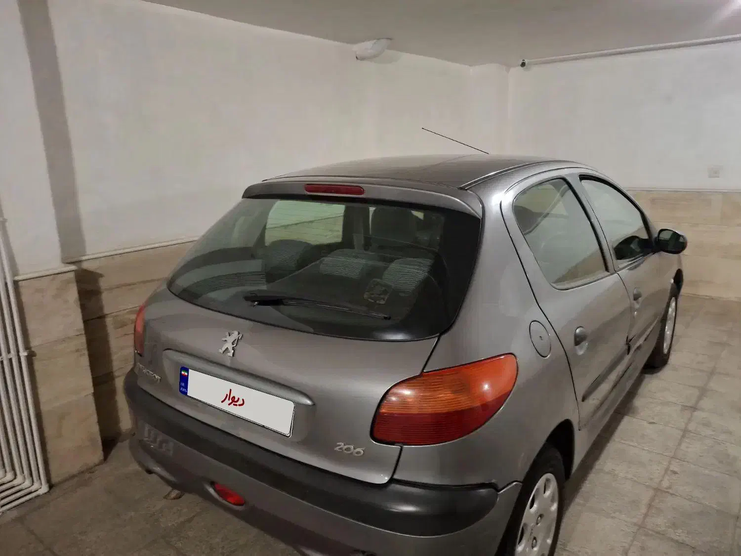 ۲۰۶ مدل ۹۰ یه گلگیر رنگ|خودرو سواری و وانت|ساوه, |دیوار