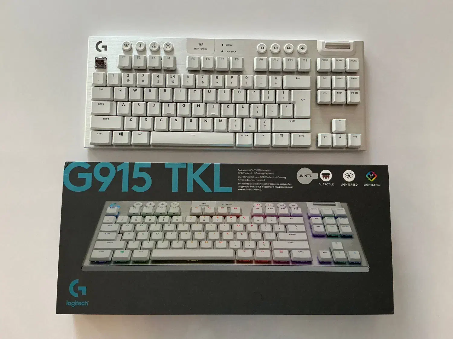 Logitech G915 TKL کیبورد وایرلس|قطعات و لوازم جانبی رایانه|اهر, |دیوار
