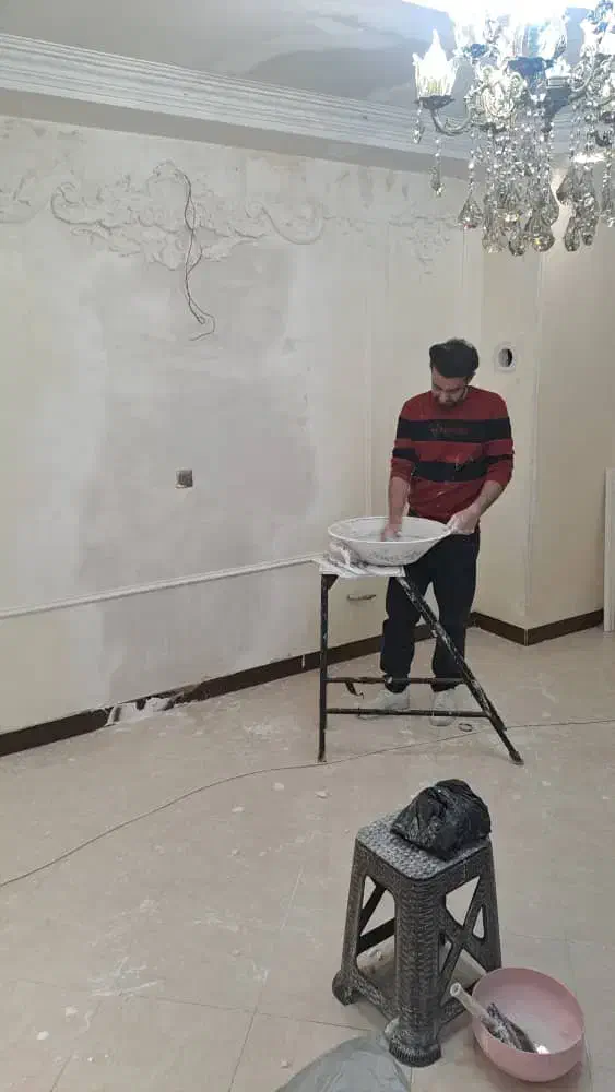 کناف کناف کاری نغاشی|خدمات پیشه و مهارت|ری, دیلمان|دیوار