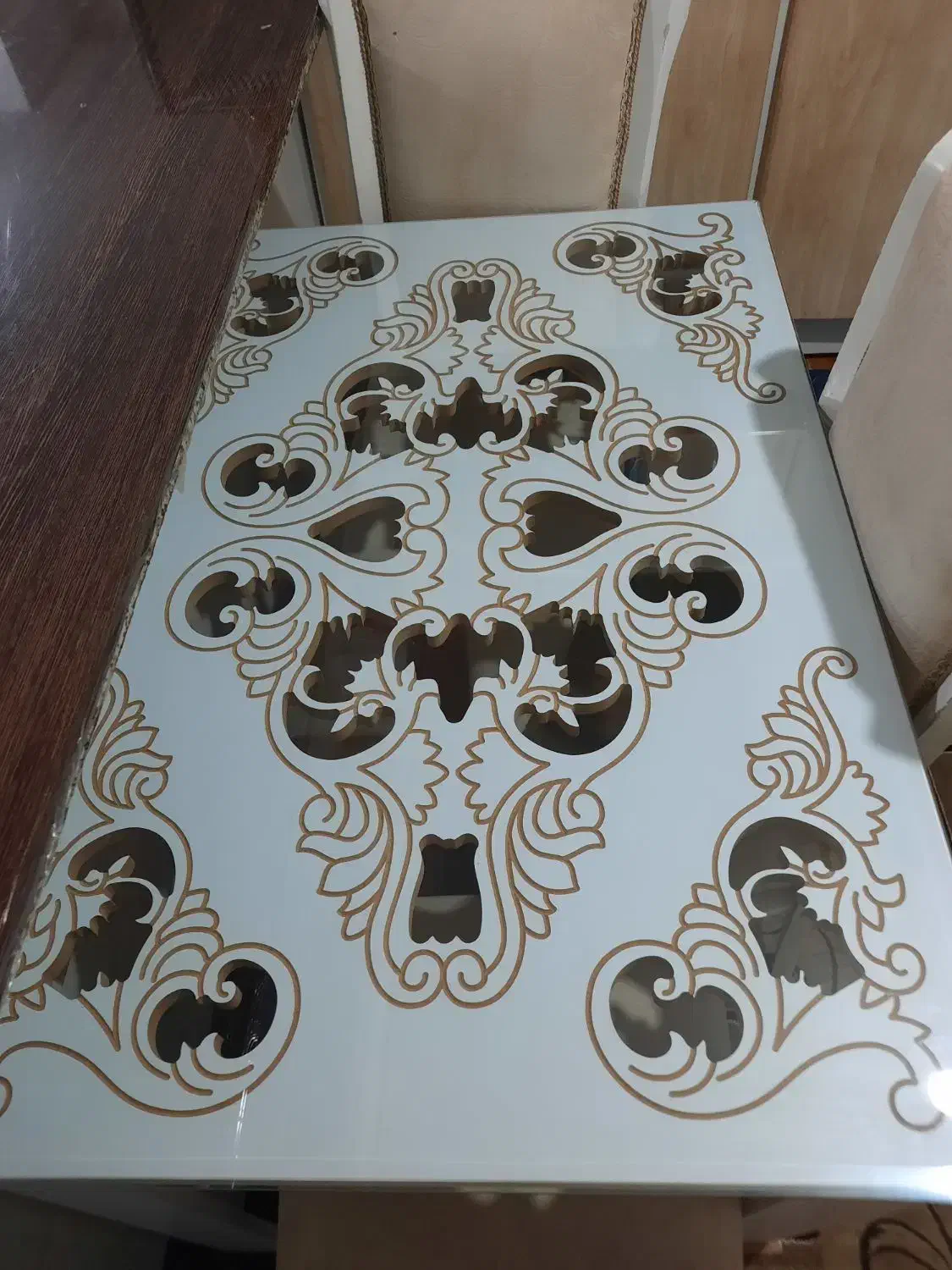 میز ناهار خوری 4نفره|میز و صندلی غذاخوری|ملایر, |دیوار