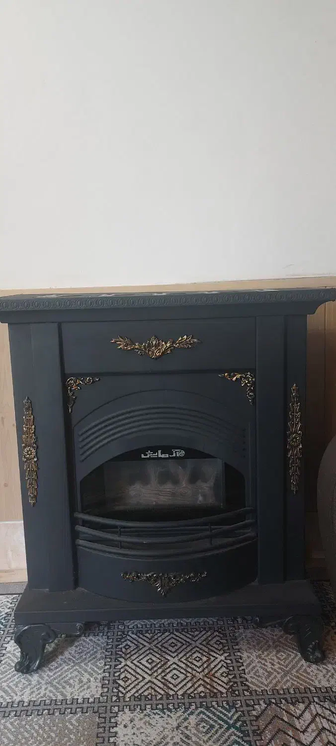بخاری گازی شومینه ای|بخاری، هیتر، شومینه|نوشهر, |دیوار