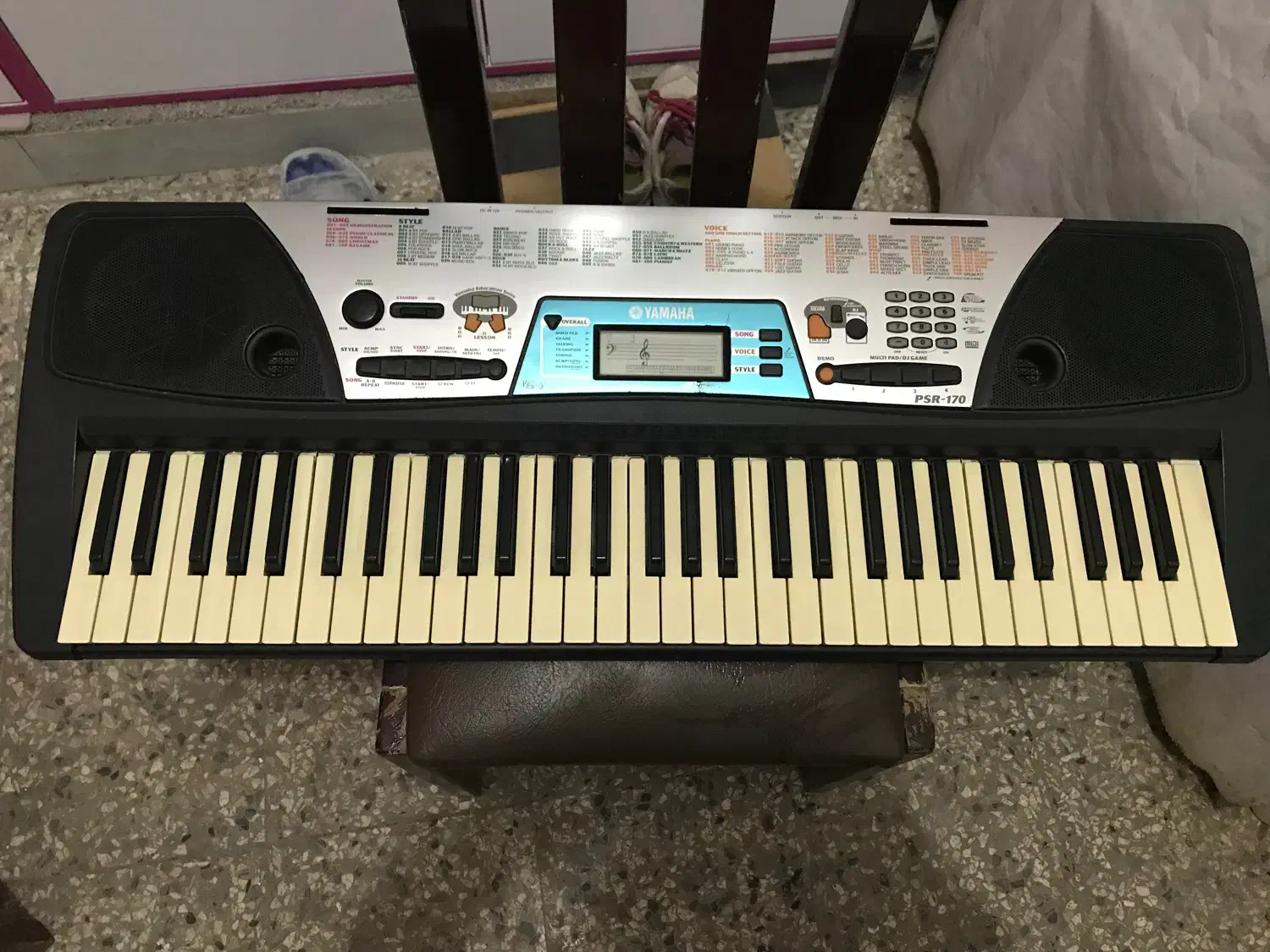 ارگ یاماها psr170|پیانو، کیبورد، آکاردئون|اردبیل, |دیوار