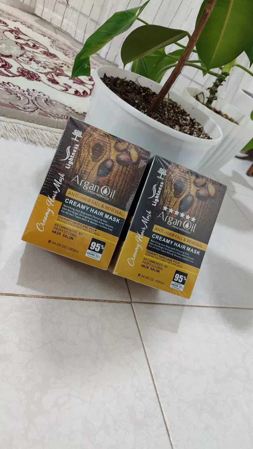 ماسک مو حاوی روغن آرگان|آرایشی، بهداشتی، درمانی|بیرجند, |دیوار