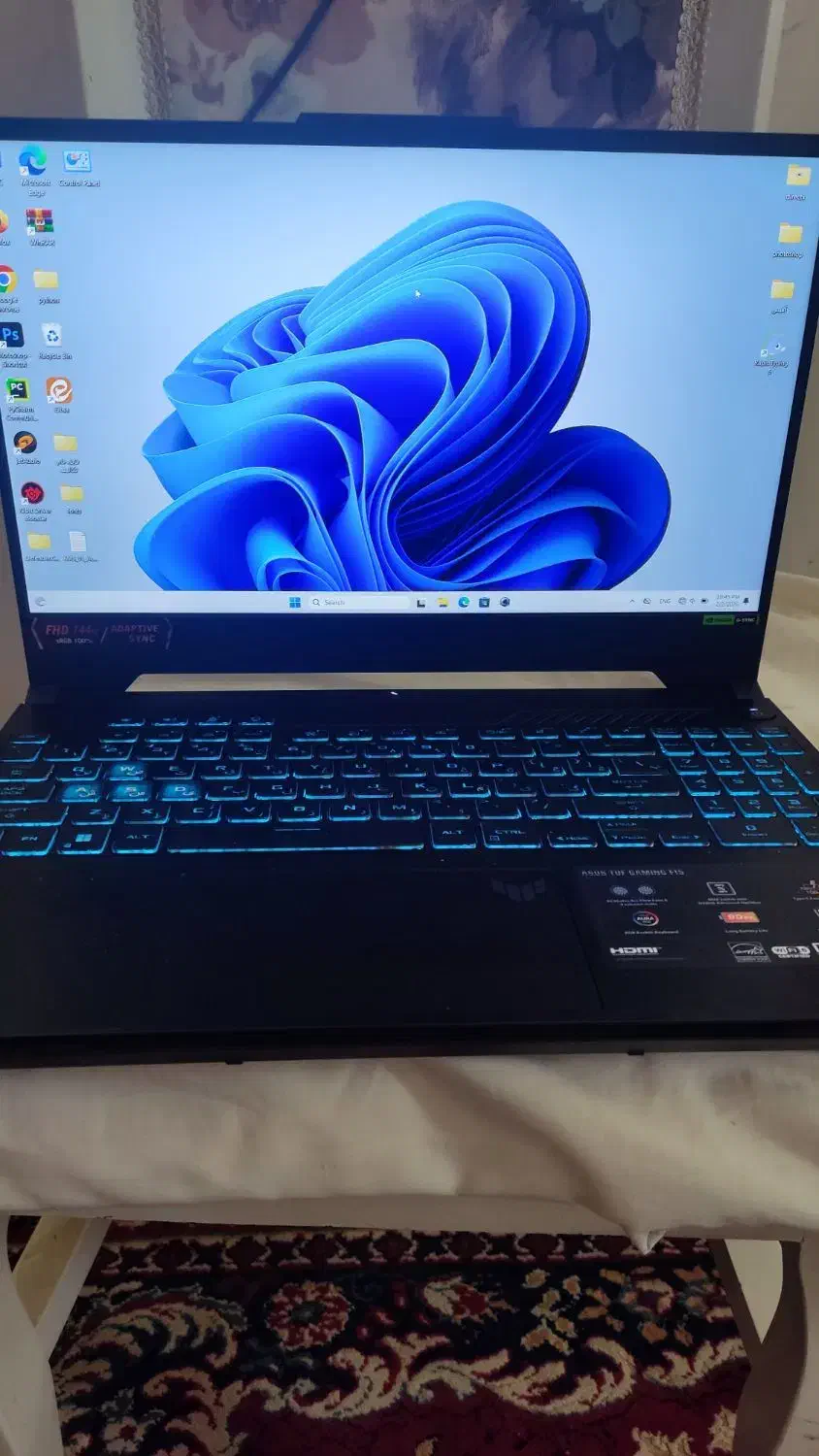 لپ‌تاپ گیمینگ ASUS Tuf gaming F15|رایانه همراه|قم, زنبیل آباد|دیوار