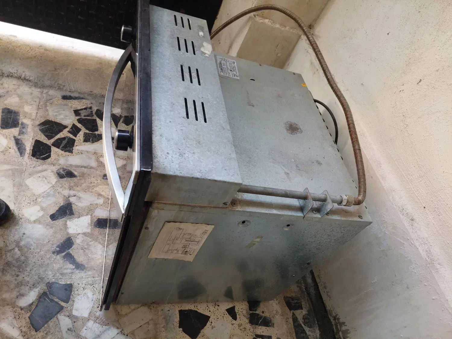 ماکروفر دوگانه سوز برق ،گاز|اجاق گاز و لوازم برقی پختوپز|رشت, استقامت ۱|دیوار