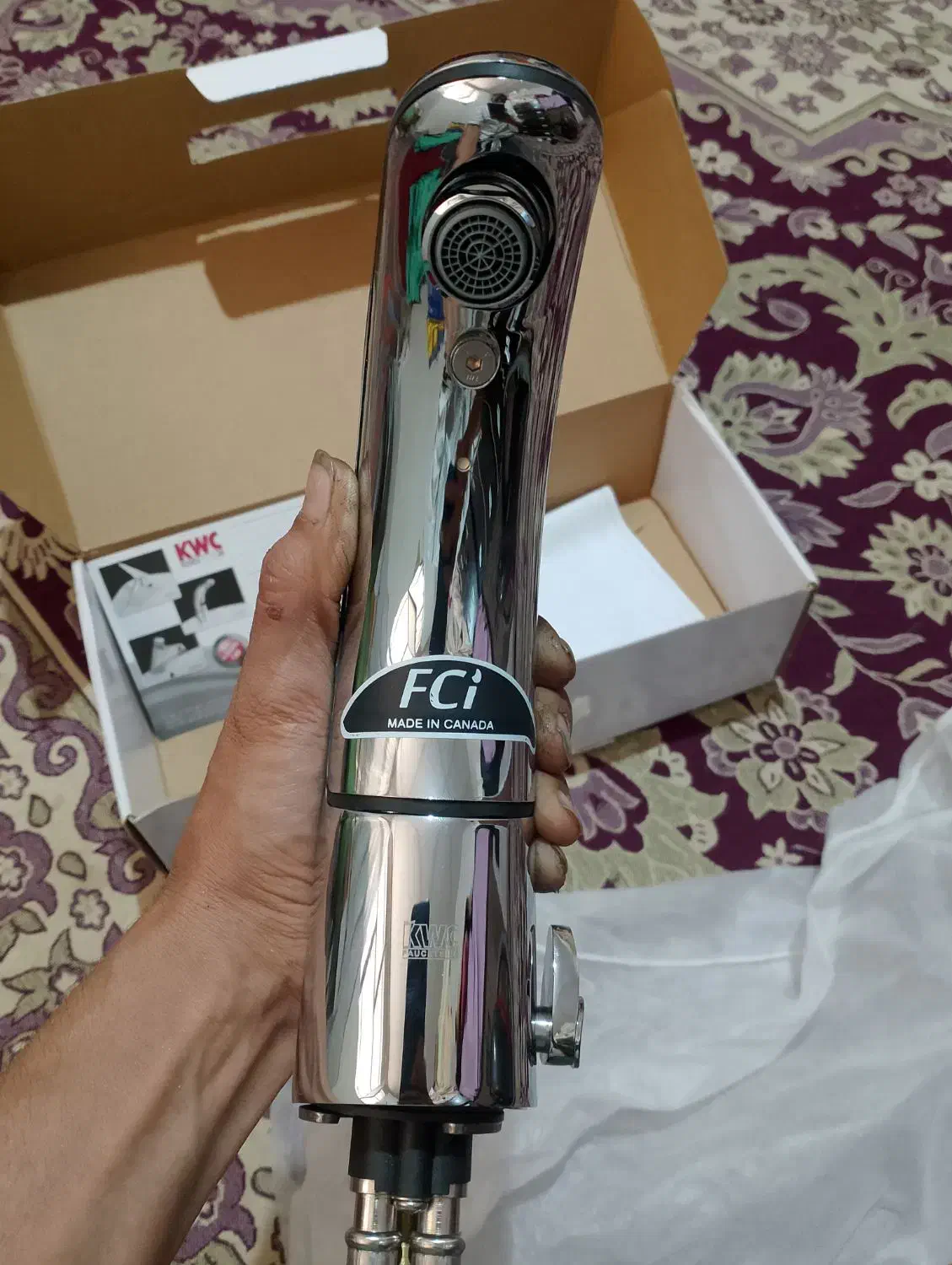 شیر مخلوط اهرمی چشمی KWC آکبند|لوازم حمام|نسیم‌شهر, |دیوار