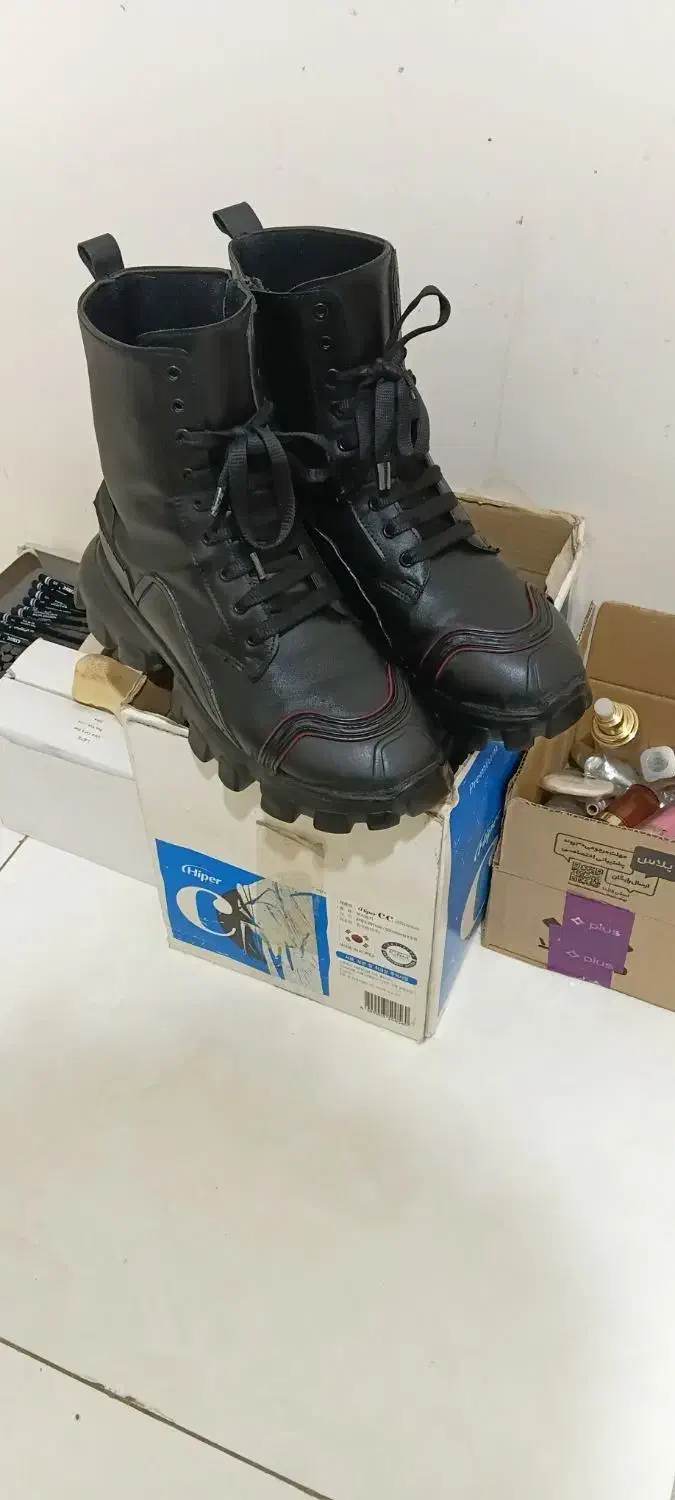 پوتین نیم پوت مردانه محکم نرم و جنگی سایز ۴۱ و ۴۲|کیف، کفش، کمربند|تهران, سبلان (لشگر)|دیوار