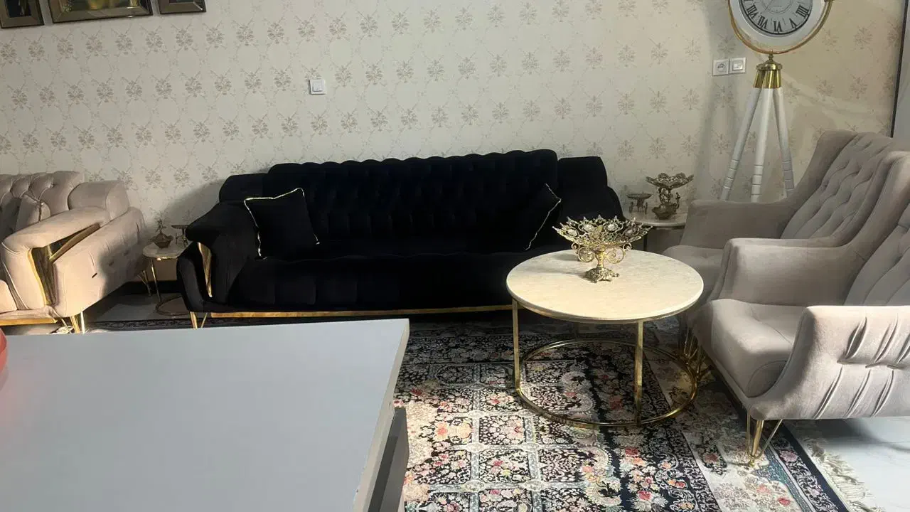 مبل چستر ۸نفره نو|مبلمان خانگی و میز عسلی|کرج, شهرک رازی (حصارک)|دیوار
