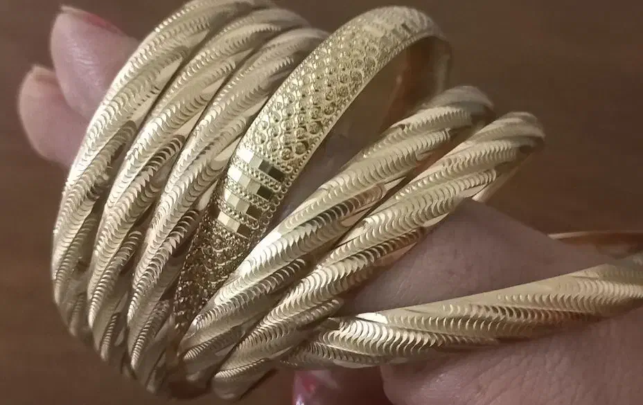 طلا النگو در حد نو شماره سه|جواهرات|خرمآباد, |دیوار