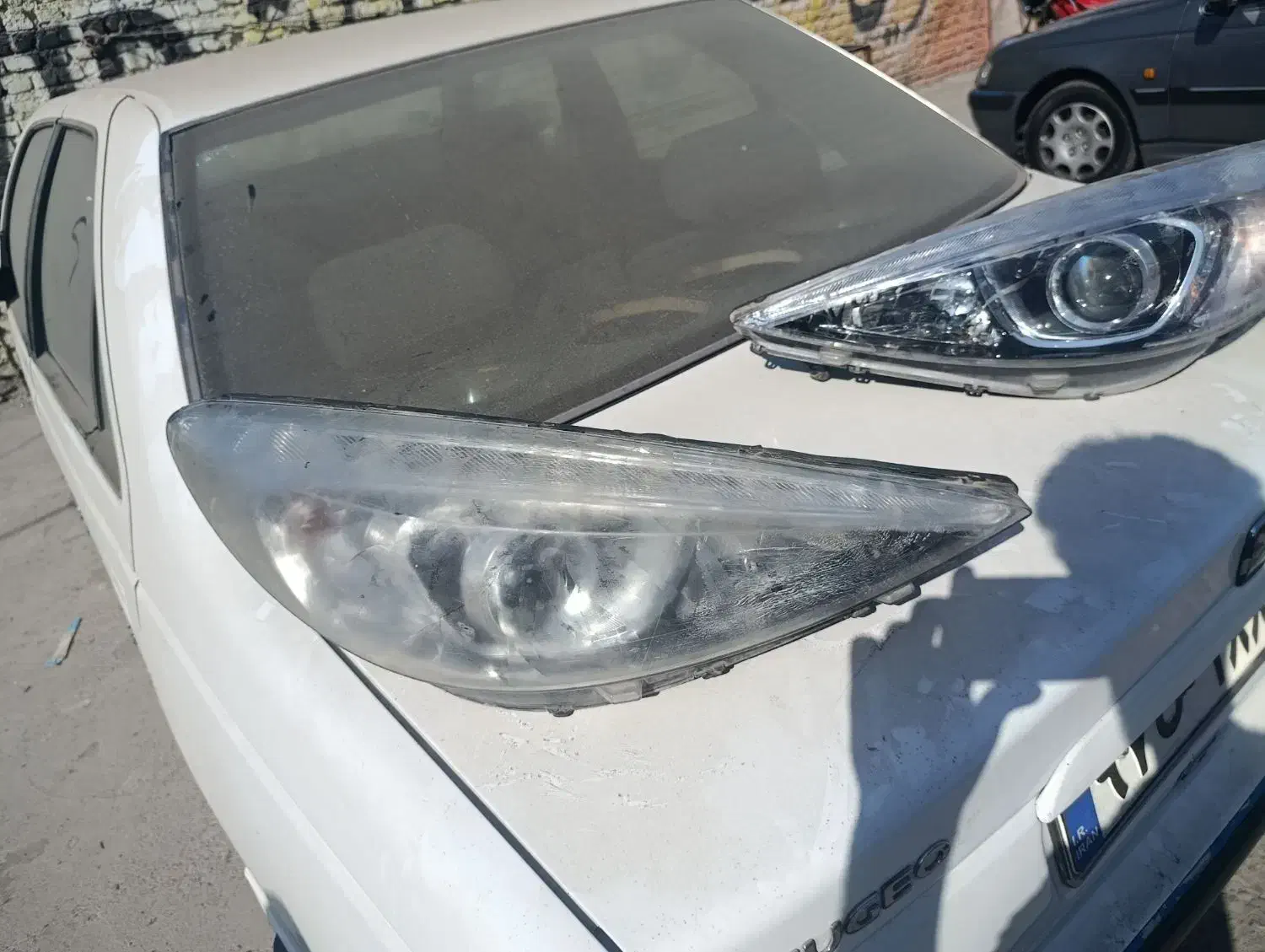 چراغ جلو 207 نیو یک جفت|قطعات یدکی و لوازم جانبی|قرچک, پارس سرام|دیوار