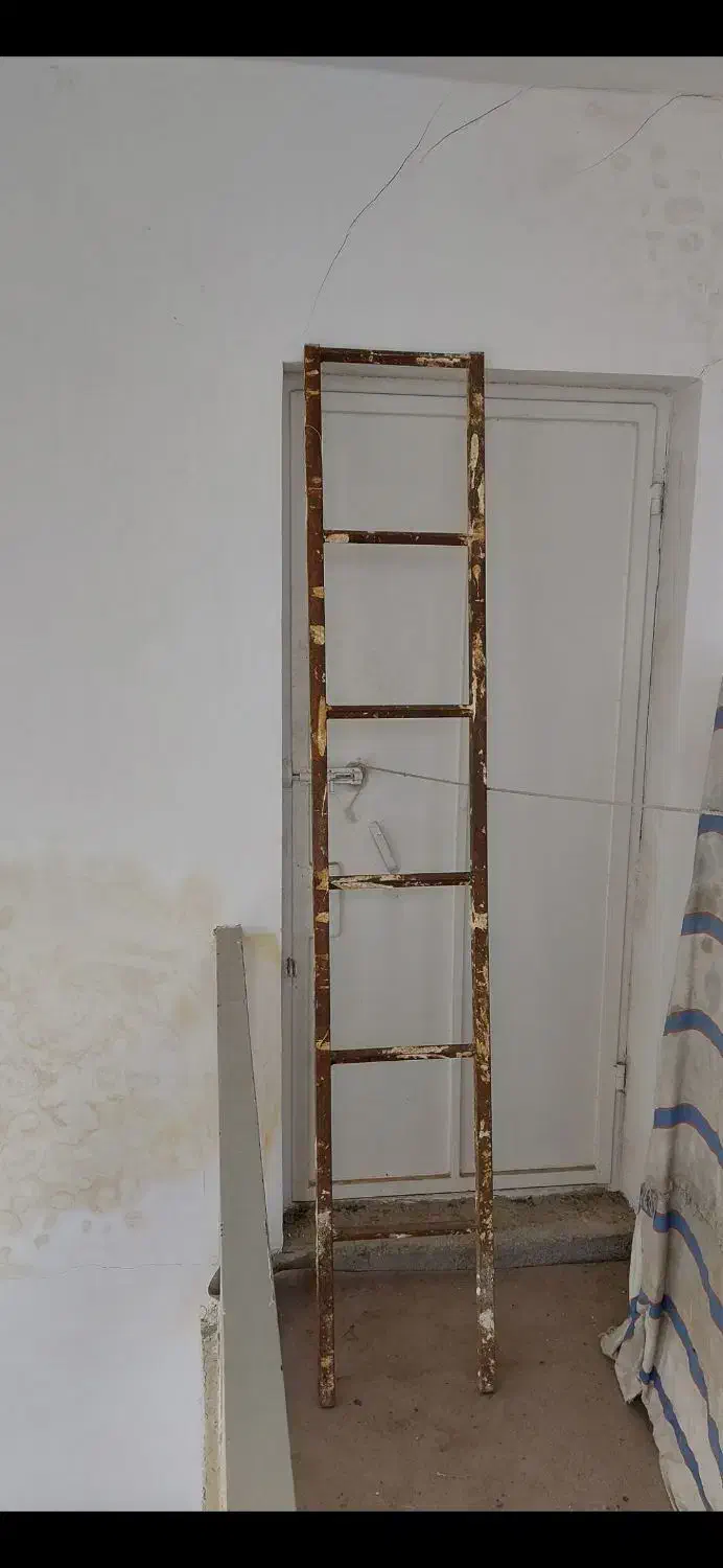 نردبان فلزی|ابزارآلات|دزفول, |دیوار