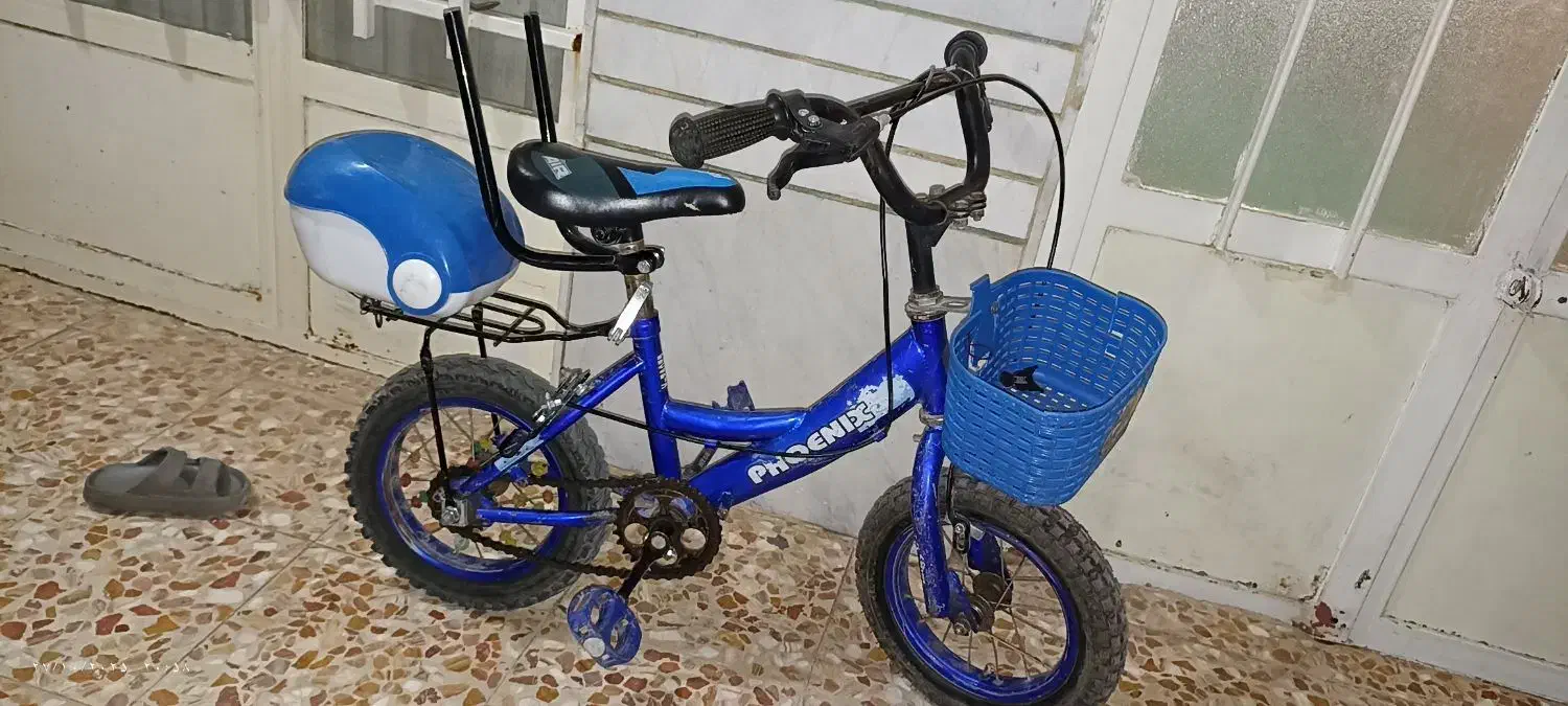 چرخ کودک  مناسب تا ۷ سال سایز ۱۴ بسیار تمیز|دوچرخه، اسکیت، اسکوتر|شهرضا, |دیوار