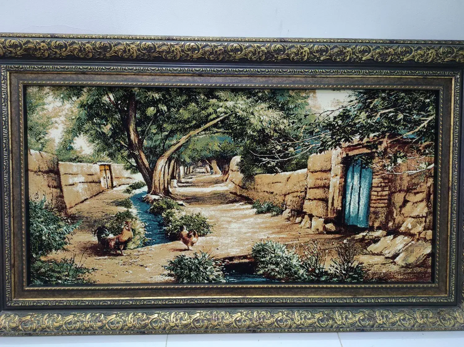 تابلو فرش ماشینی|تابلو فرش|مشهد, سرافرازان|دیوار