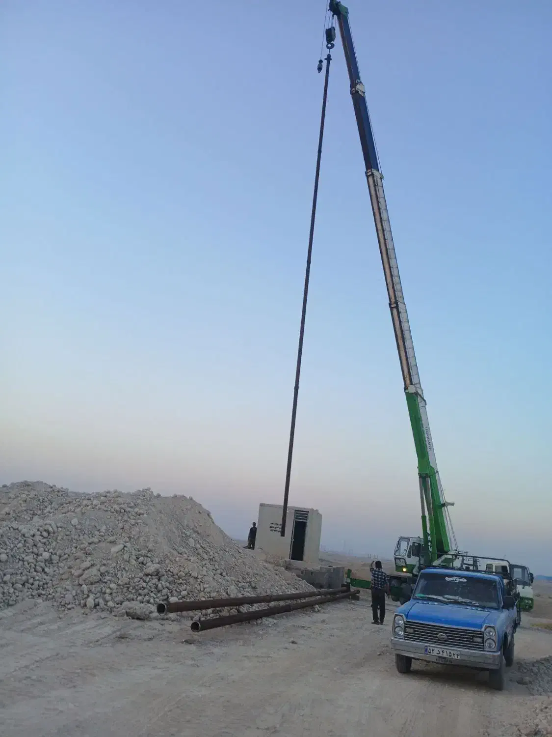 حفاری چاه عمیق با دستگاه|خدمات پیشه و مهارت|دزفول, |دیوار