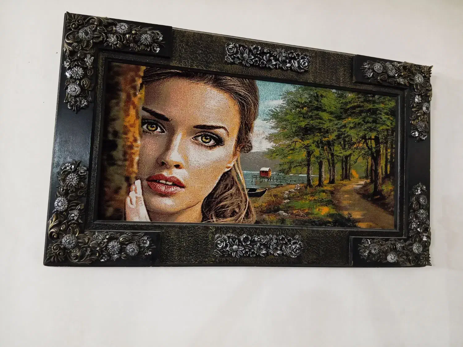 تابلو فرش و ویترین در حد نو|تابلو فرش|نسیمشهر, |دیوار