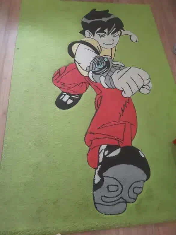 فرش فانتزی پسرانه مدل بن تن|فرش|مرند, |دیوار