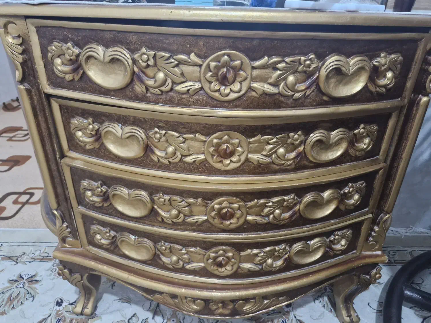 سرویس خواب منبت قدیمی|تخت و سرویس خواب|سبزوار, گلشن|دیوار