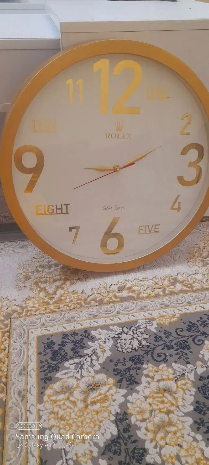 فروش ساعت دیواری آرام گرد|ساعت دیواری و تزئینی|ملایر, |دیوار