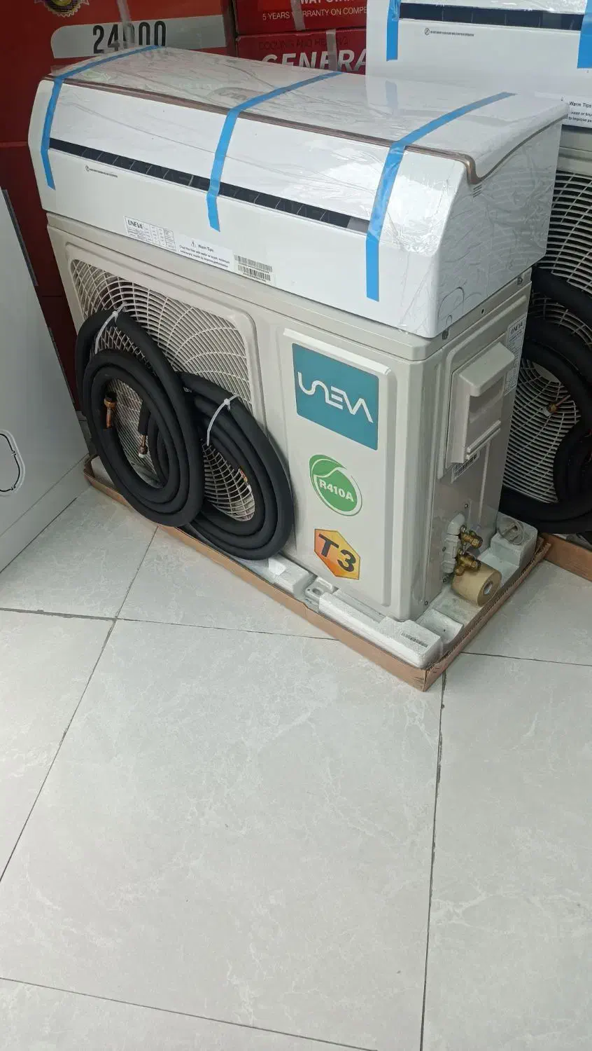 کولر گازی اسپیلت 18هزار یونیوا پرو T3|کولر گازی و فنکوئل|رشت, بازار|دیوار