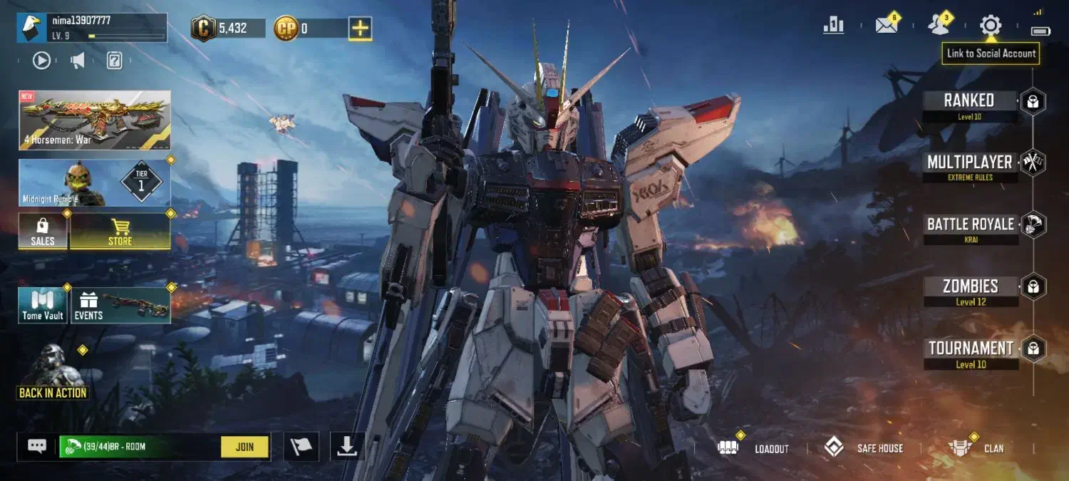 اکانت اسکین لجند گاندام|کنسول، بازی ویدئویی و آنلاین|مشهد, گوهرشاد|دیوار