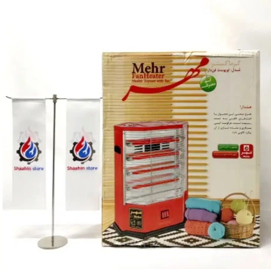 بخاری برقی ۴ المنت فن دار مهرگستر هیتر برقی|بخاری، هیتر، شومینه|کرج, کوی امامیه|دیوار