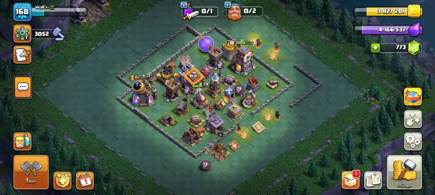 اکانت کلش تان ۱۵و ۱۶|کلکسیون و سرگرمی|یاسوج, |دیوار