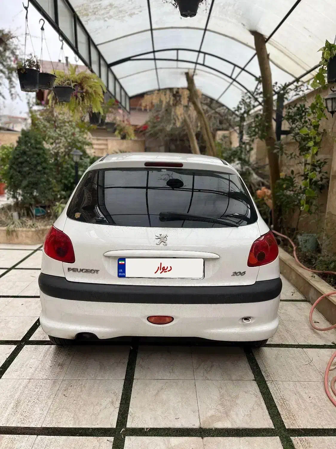 206 تیپ ۲ مدل ۹۵|خودرو سواری و وانت|بندر انزلی, ساحل قو|دیوار